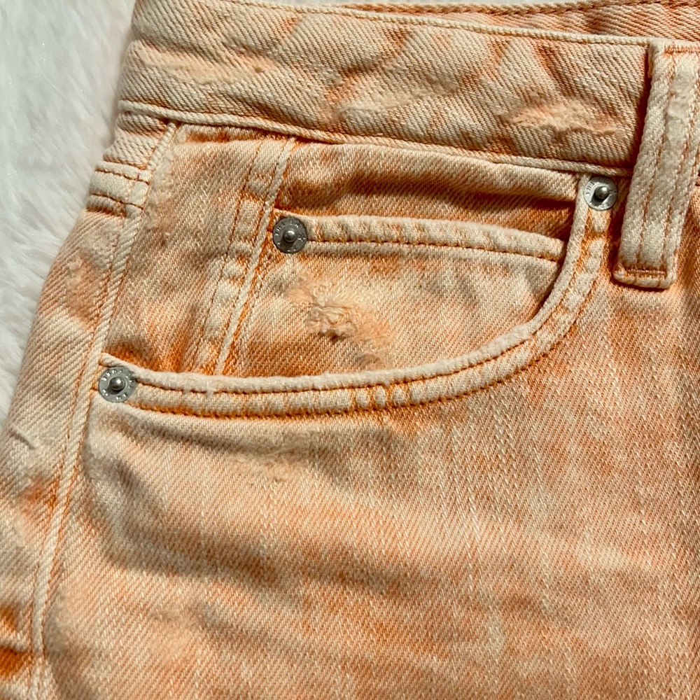 Free People Rolled Cuttoff Denim Shorts - Picture 13 of 14